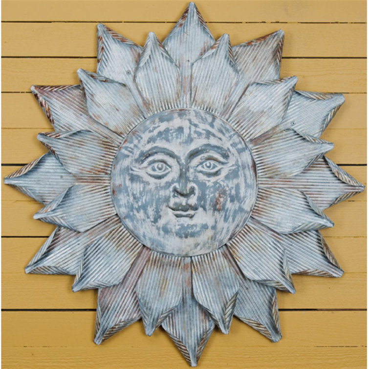 Seasonal Abode Sun Face Wall Decor Wayfair